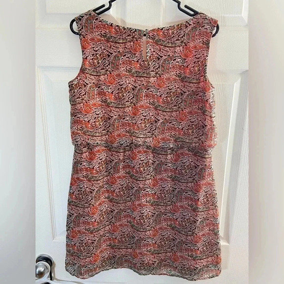 Paisley Orange Dress - Great  Condition - No Tags - Picture 2 of 4